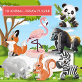 3D Puzzle - Cartoon Dinosaurier